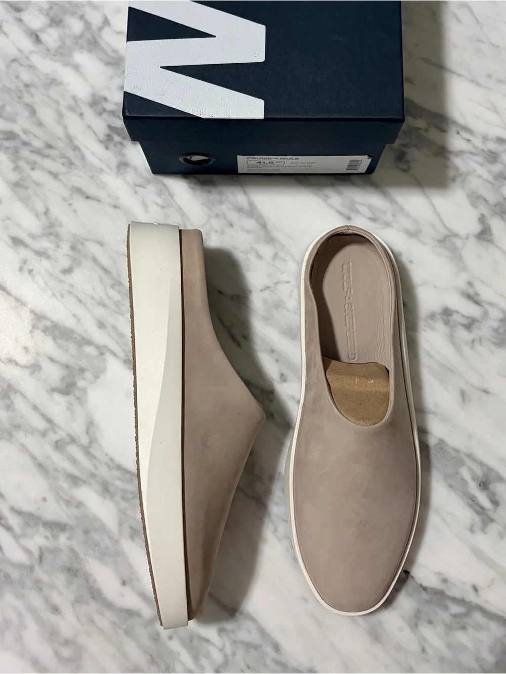 Wolf and Shepherd Cruise Mule shoes
